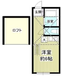 ヒルズ三ツ沢下町A棟の物件間取画像